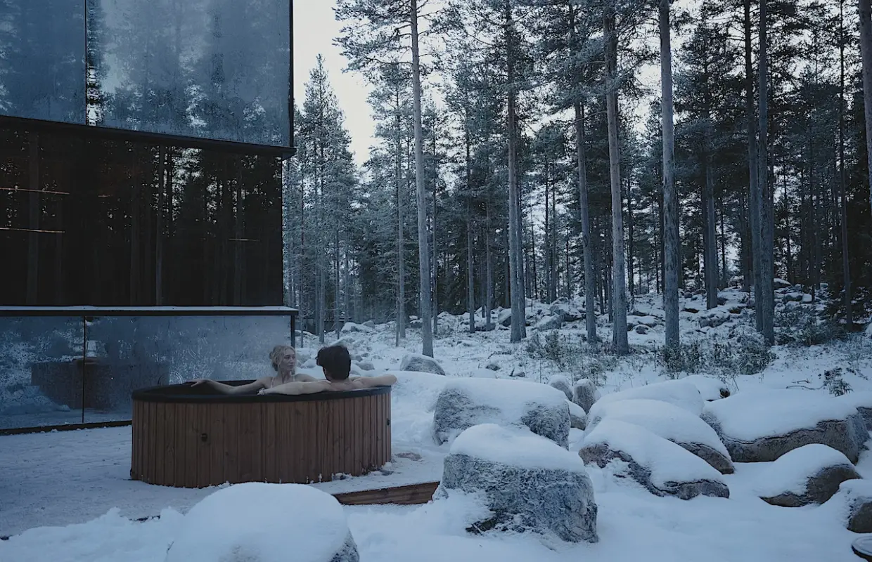 Arctic Daylight Spa with Lunch l Arctic Forest Spa, Finland
