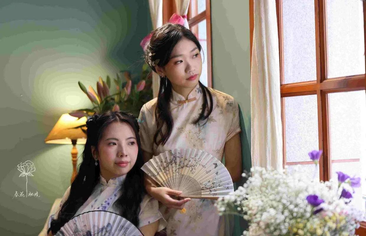 春花秘境｜漢服・旗袍体験プラン（大人・子ども対応）