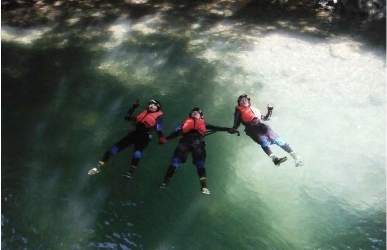 [Kumamoto Prefecture] Ninja x Canyoning (2-3 person group) Peak season: July 1st to September 23rd