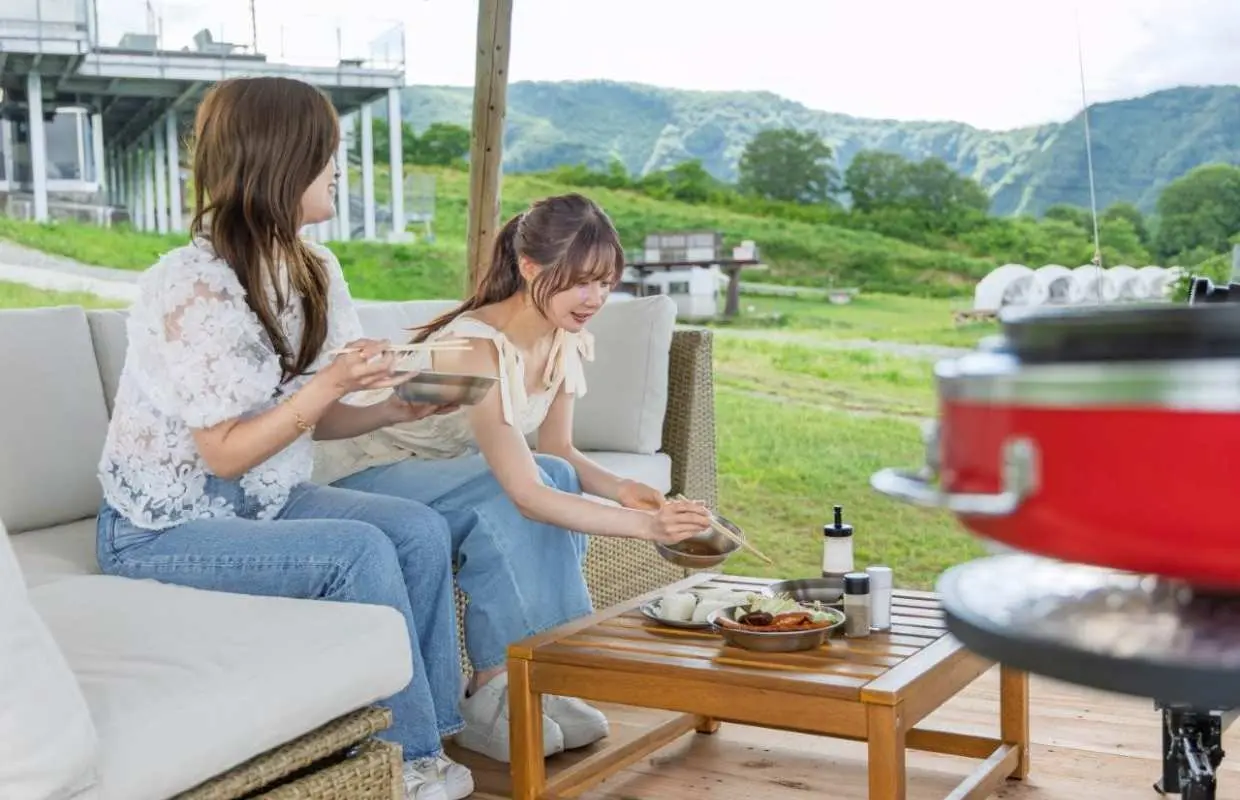 【26夏ザ・ヴェランダ石打丸山】【Aサイト】手ぶらでバーベキュープラン