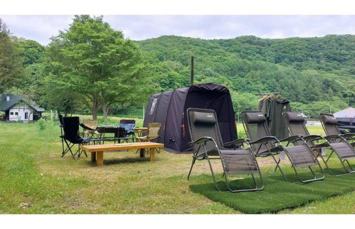 [Hokkaido, Asarigawa Onsen] Enjoy a private tent sauna experience!