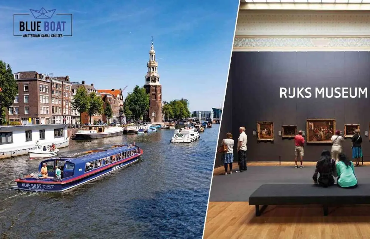 Amsterdam: City Canal Cruise and Rijksmuseum｜Netherlands