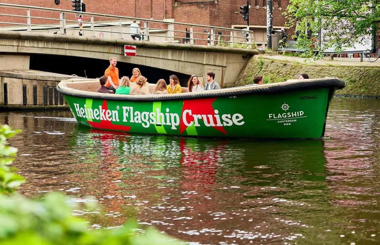 Amsterdam: The Heineken Flagship Canal Cruise｜Netherlands