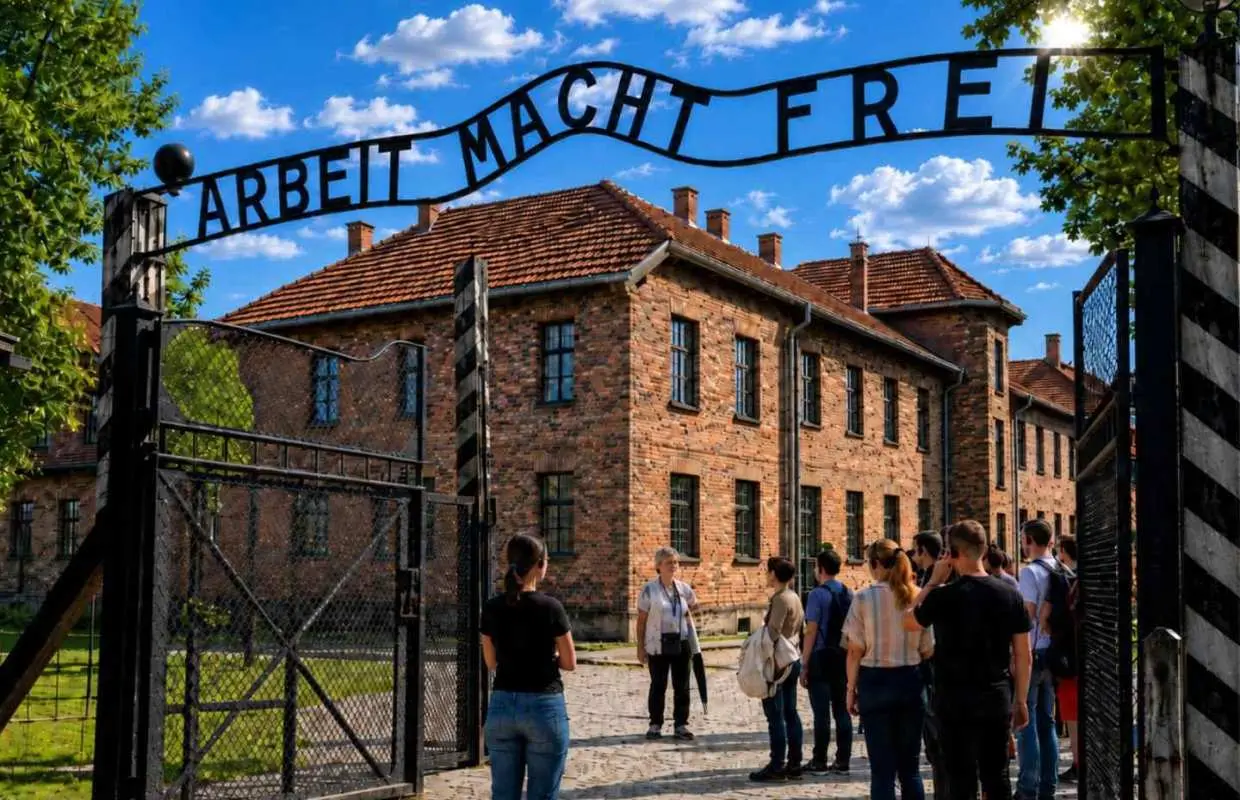 Krakow: Tour tham quan có hướng dẫn trực tiếp tại Auschwitz-Birkenau & đón khách tại khách sạn | Ba Lan