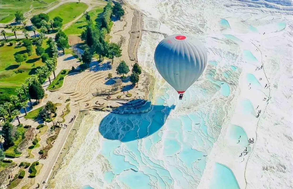 Antalya: Pamukkale Tour with Hot Air Balloon and Lunch｜Turkey
