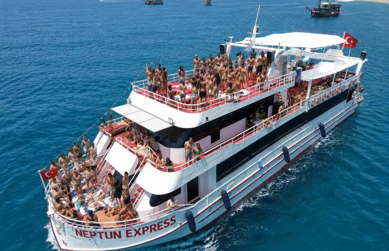 From Marmaris: A/C Boat Tour w/Unlimited Soft Drinks & Lunch｜Turkey