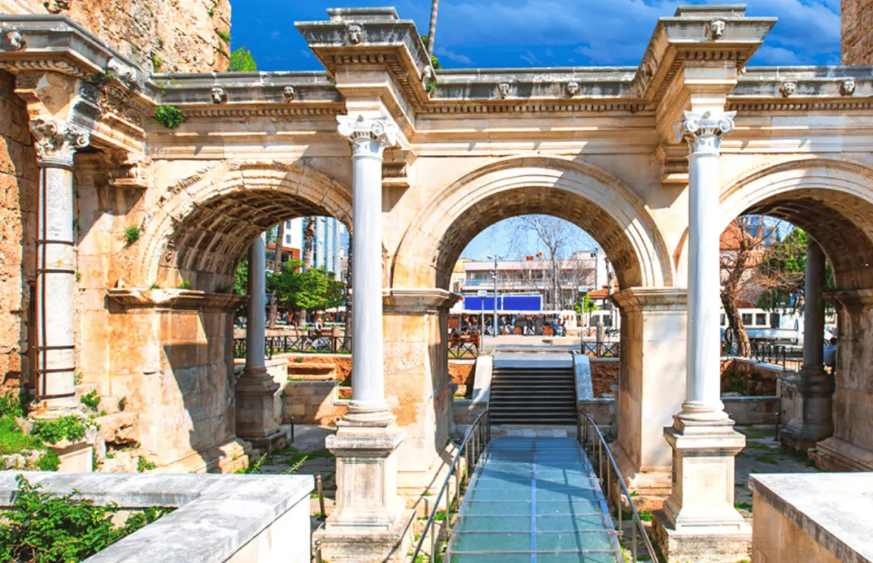From City of Side: Antalya City Tour Old Town & Waterfall｜Turkey