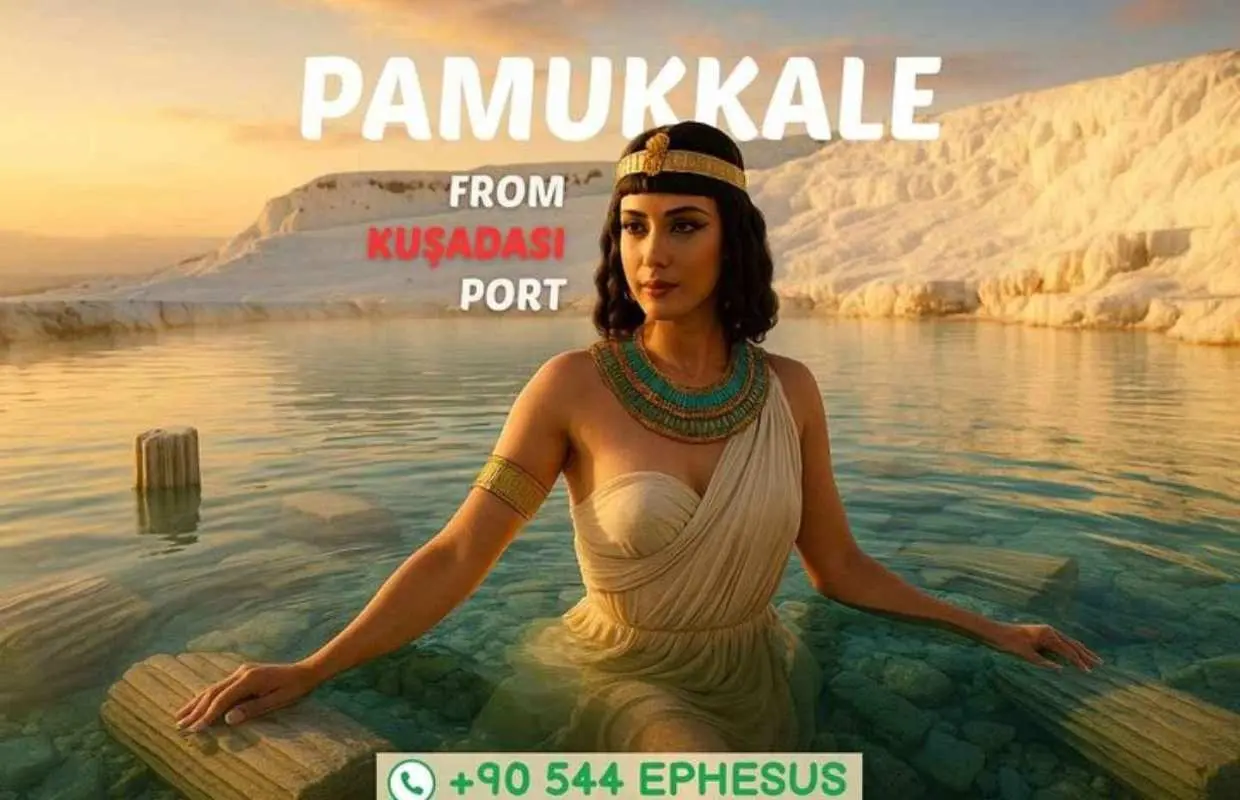 Private Pamukkale & Hierapolis Tour from Kusadasi Port｜Turkey