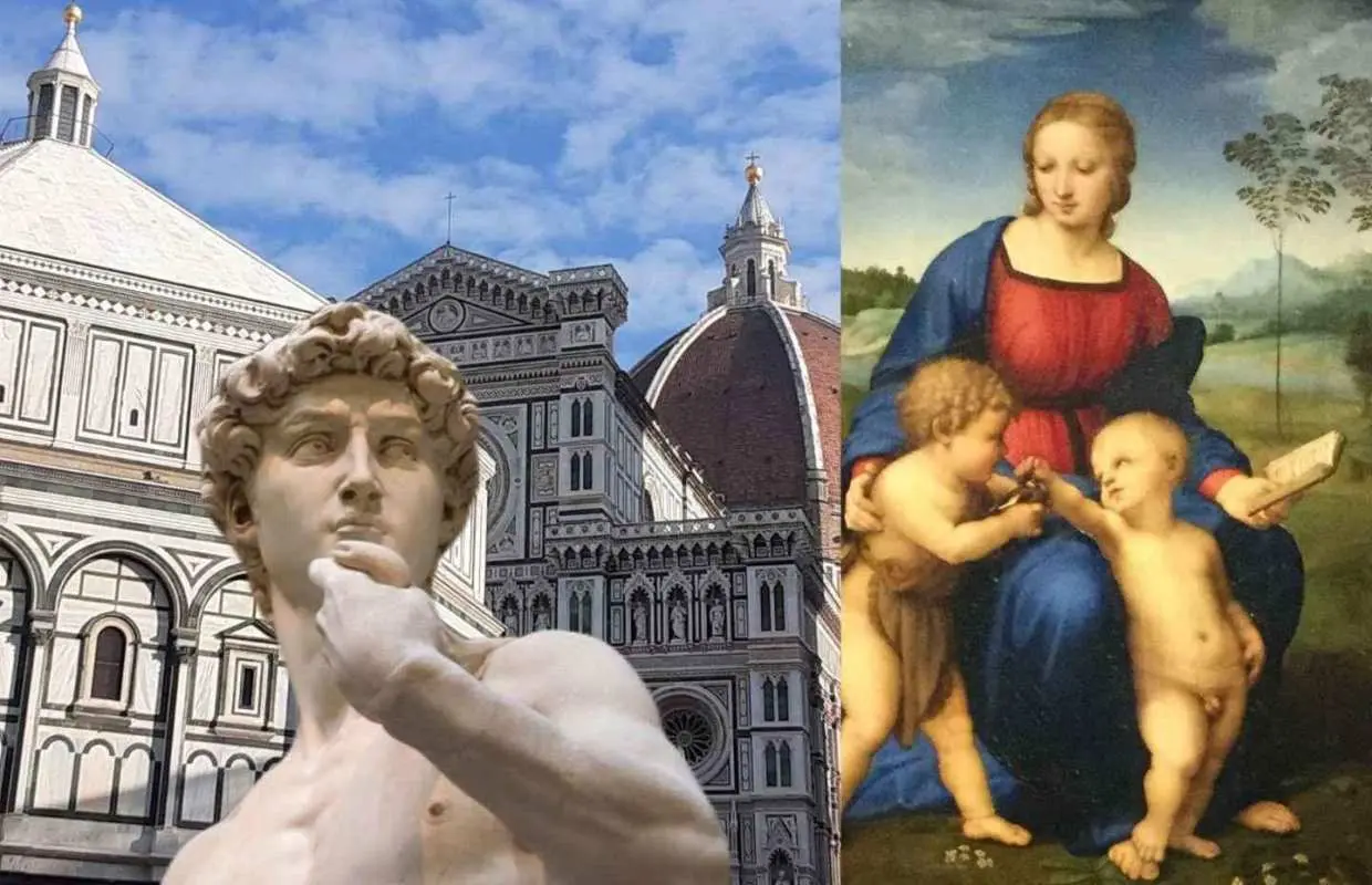 Florence: Accademia and Uffizi Galleries Guided Tour｜Italy