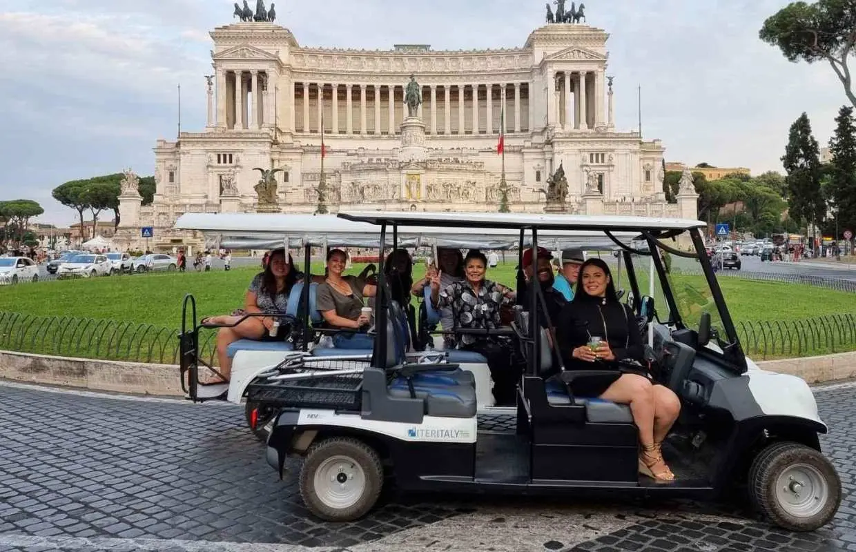 Rome: Highlights and Hidden Sights Golf Cart Tour｜Italy
