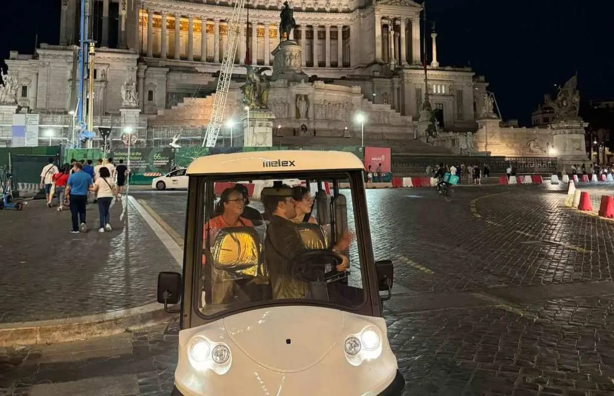 罗马：夜间高尔夫球车之旅｜义大利