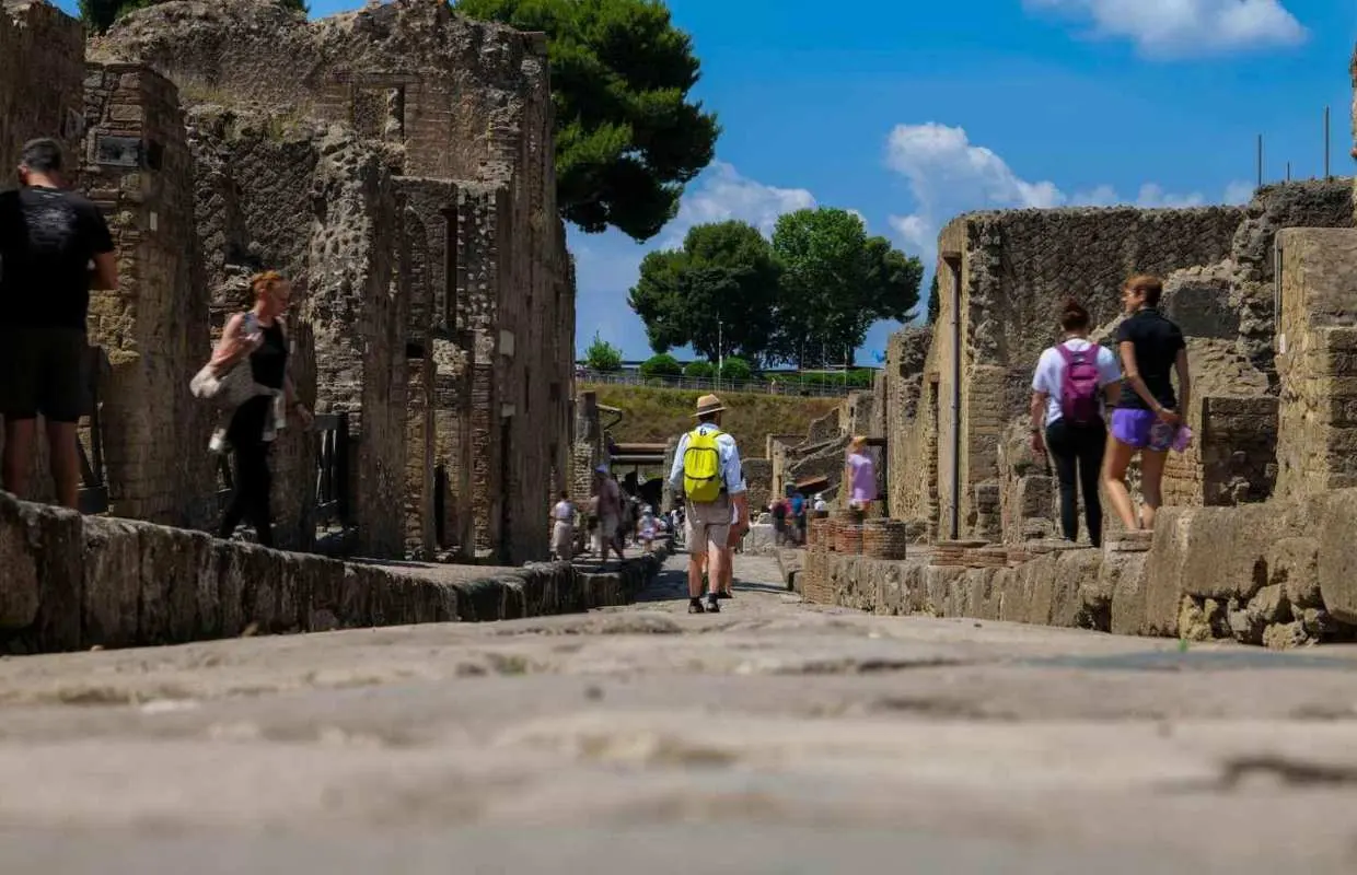 Herculaneum: 2-Hour Guided Tour of Roman Houses & Preserved Frescoes｜Italy