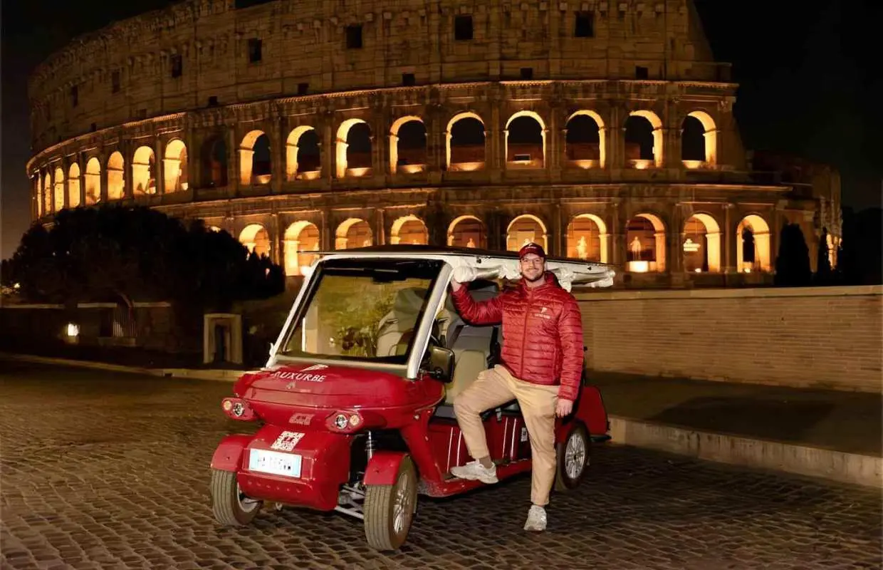 Rome: City Golf Cart at Night Tour｜Italy
