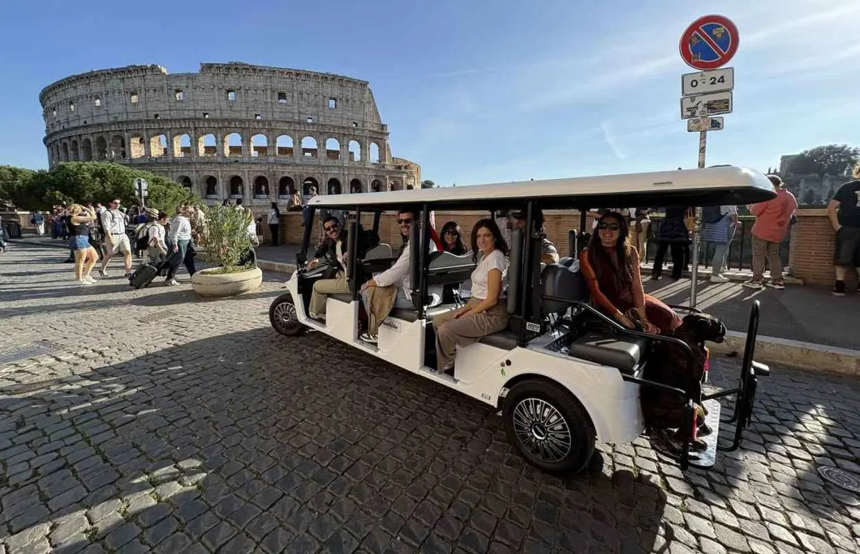 Rome: Sightseeing Tour by Golf Cart｜Italy