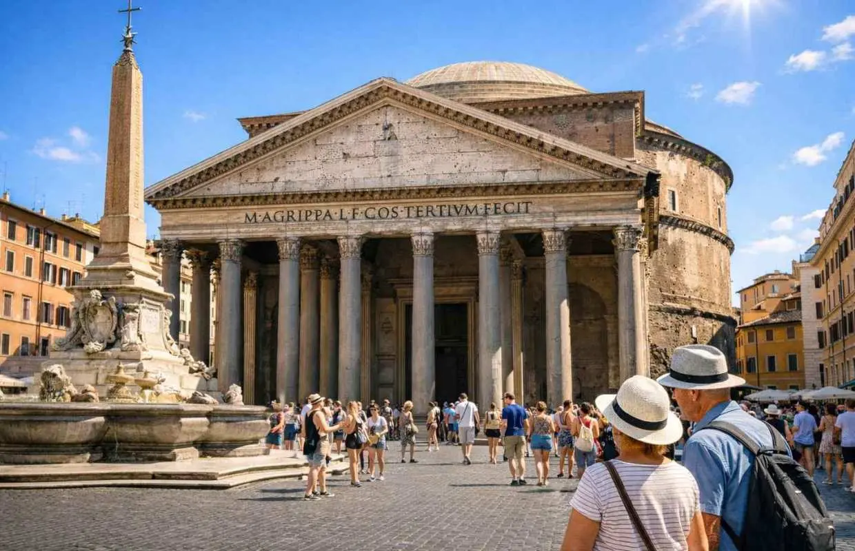 ประสบการณ์เต็มรูปแบบที่ Pantheon พร้อมโฮสต์และแอปเสียงแบบโต้ตอบ | อิตาลี