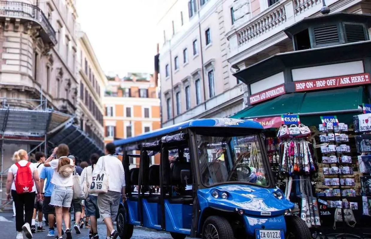 Rome: City Center Group Golf Cart Tour｜Italy