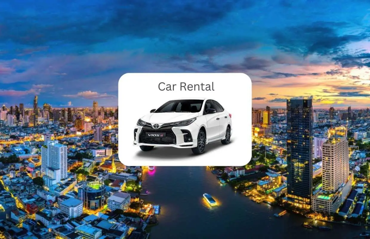 1-Day Car Rental in Thailand: Bangkok, Samut Prakarn, BKK Airport, DMK Airport, Phuket Airport, Krabi Airport & Khon Kaen Airport