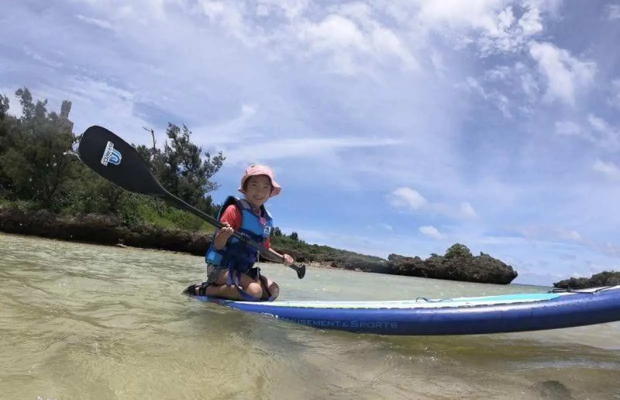 【沖縄・宮古島】☆ 6歳からOK！子どもから大人まで楽しめるSUP体験クルーズ☆ （60分）