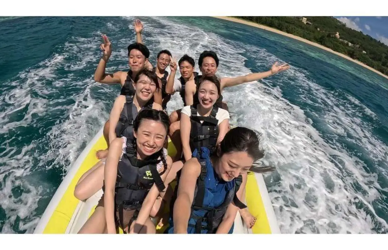 [Okinawa, Motobu Town] Unlimited fun! Guaranteed to get you hyped! 2-hour private marine activity festival!!