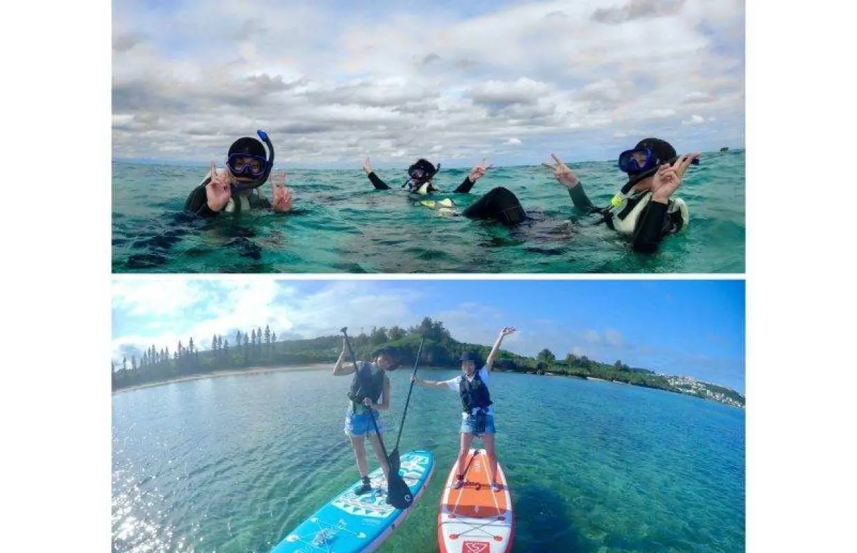 [Beach Snorkeling & SUP Experience] Free snorkeling photos and videos | Includes fish feeding | Free showers and parking |