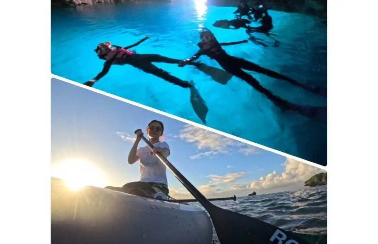 [Blue Grotto] All-inclusive Set Plan ☆ A great value plan where you can enjoy both SUP and snorkeling♪