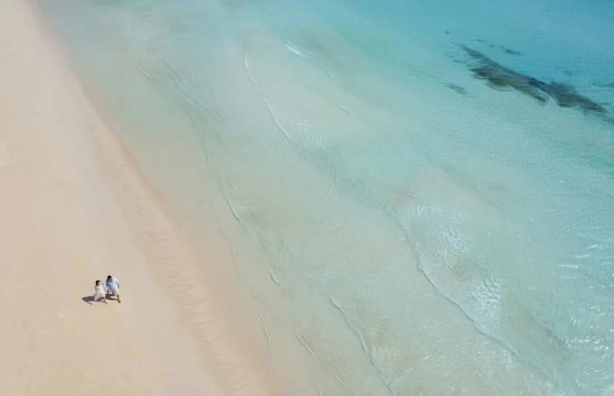 [Miyako Island, Maehama Beach] Stunning drone photos! Early morning shoot, under 30 minutes, safe for children! Same-day delivery for immediate sharing!