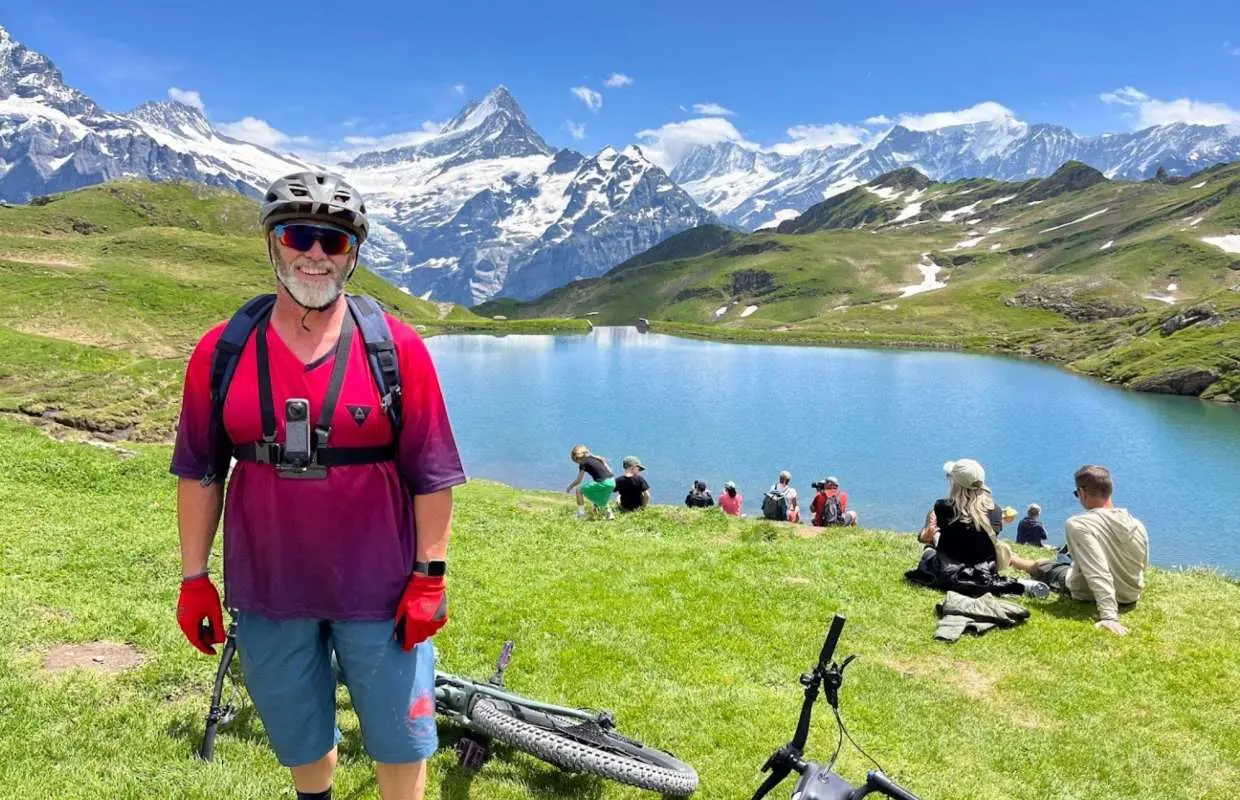 "Discovery Tour" private e-bike from Grindelwald