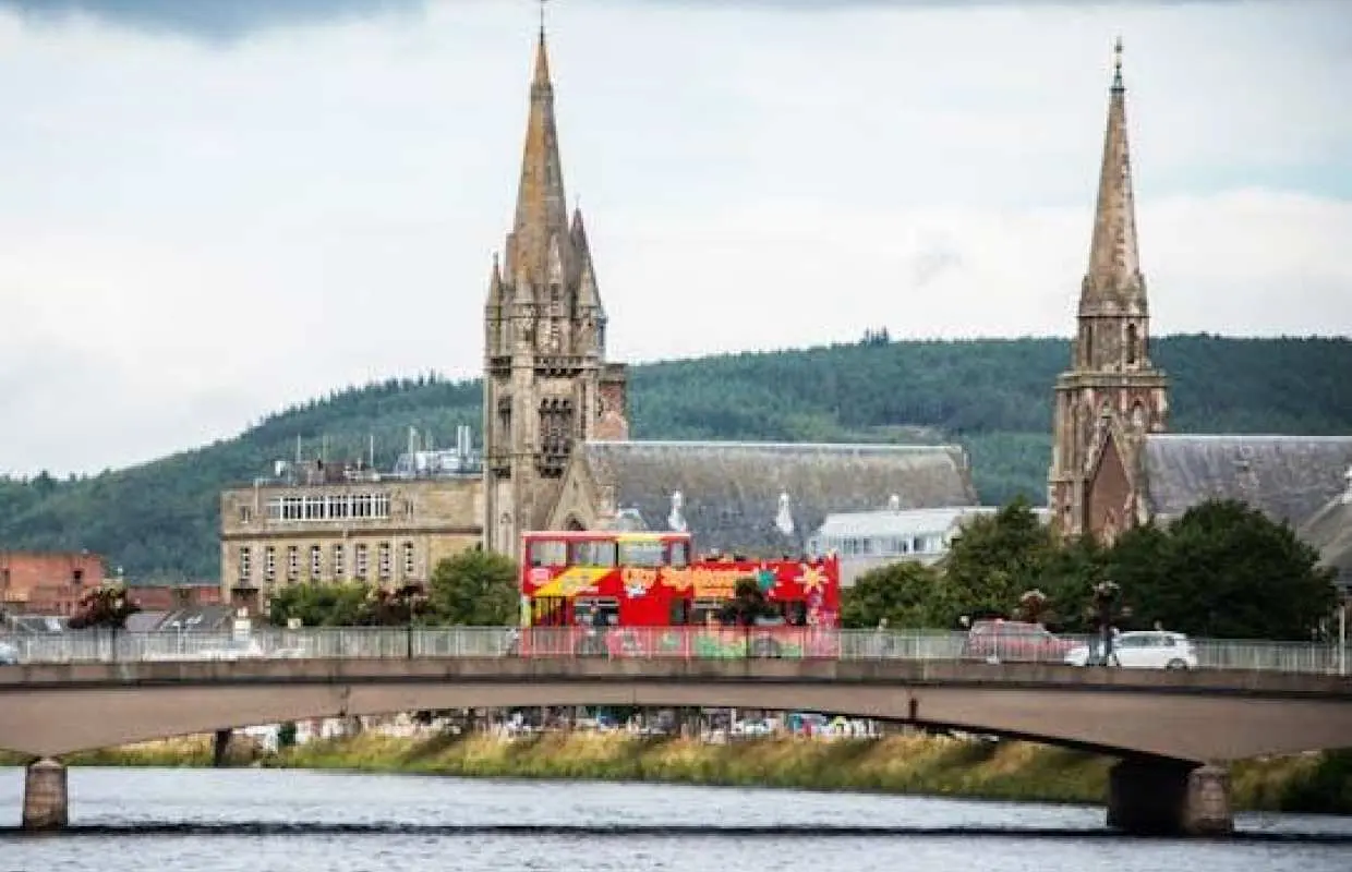 City Sightseeing hop-on hop-off bus tour of Inverness