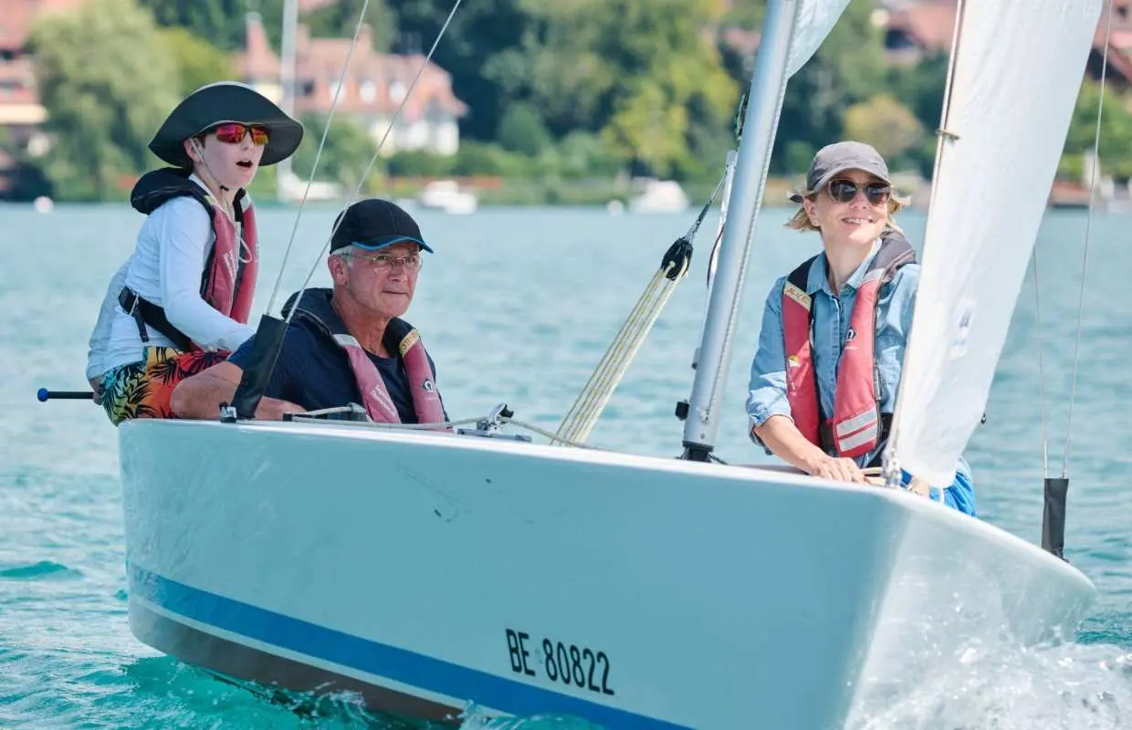 Sailing Taster Course on Lake Thun from Spiez
