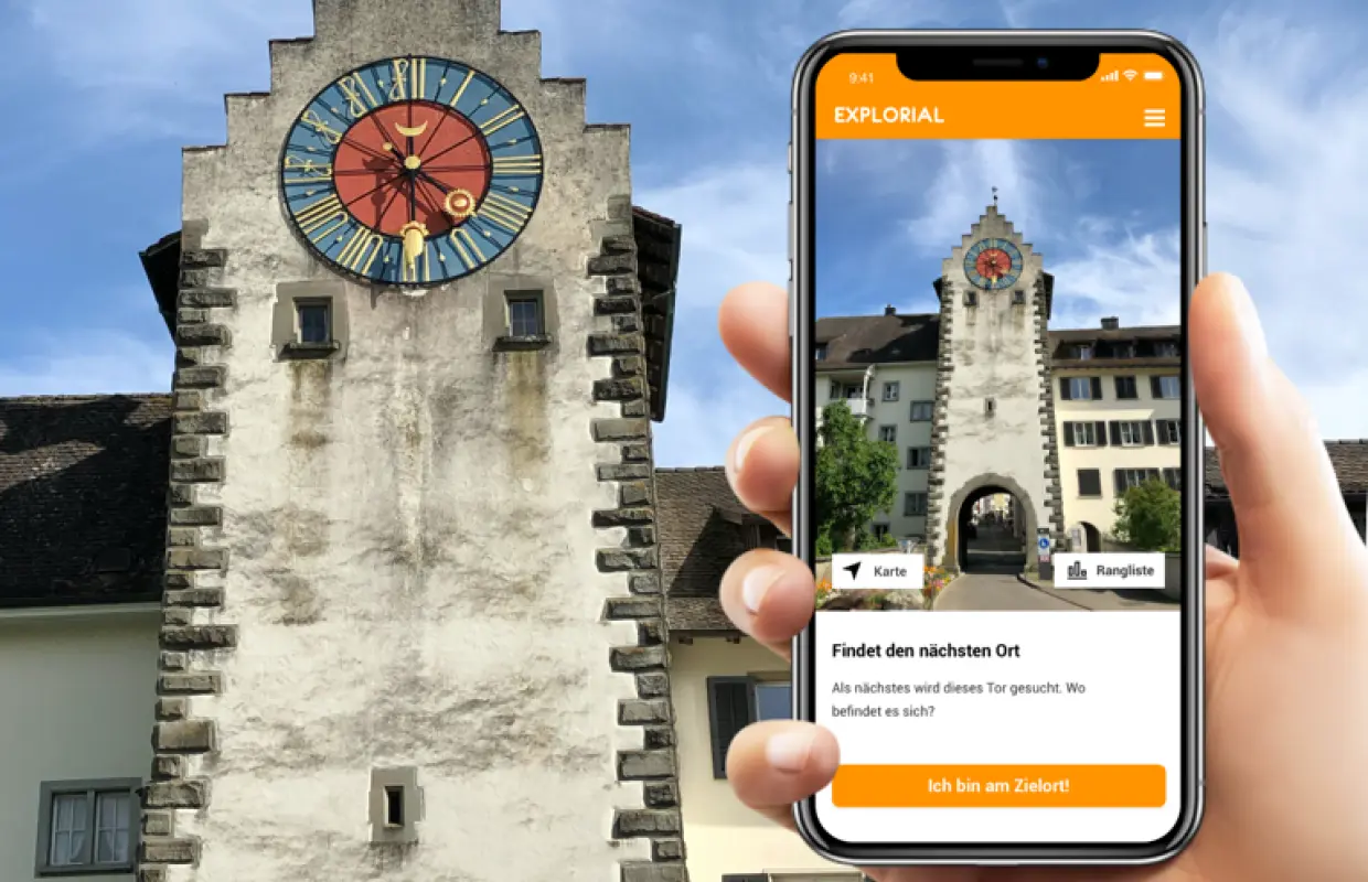 Stein am Rhein interactive scavenger hunt with smartphone
