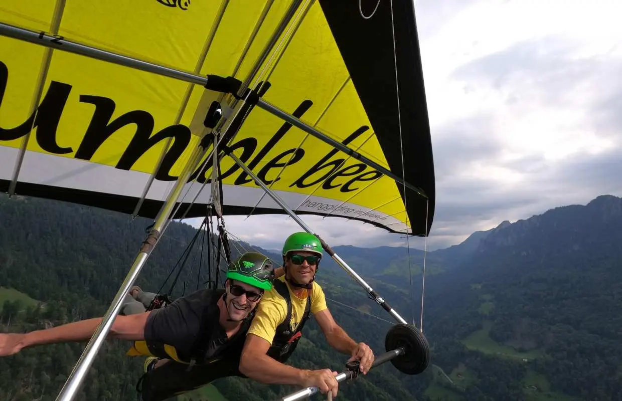 Tandem Delta Flight from Interlaken