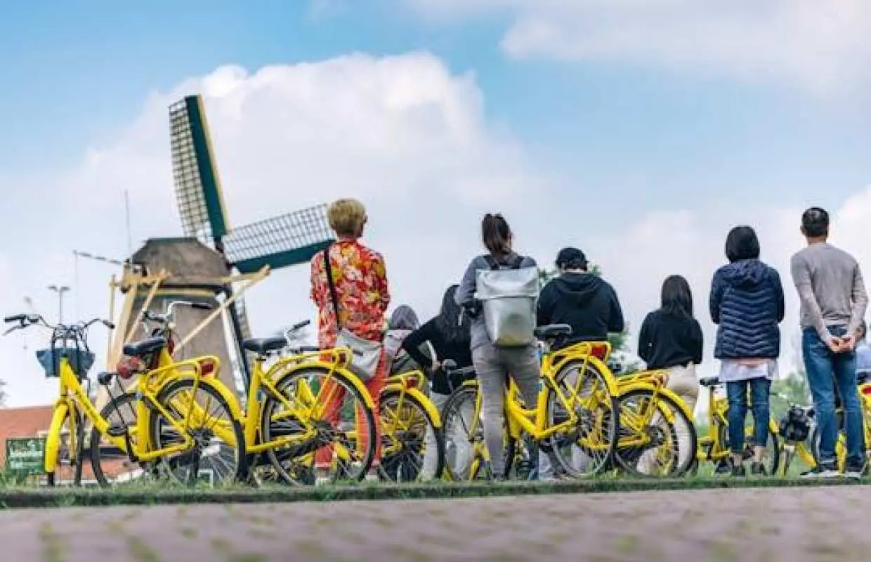 From Amsterdam Dutch countryside bike tour