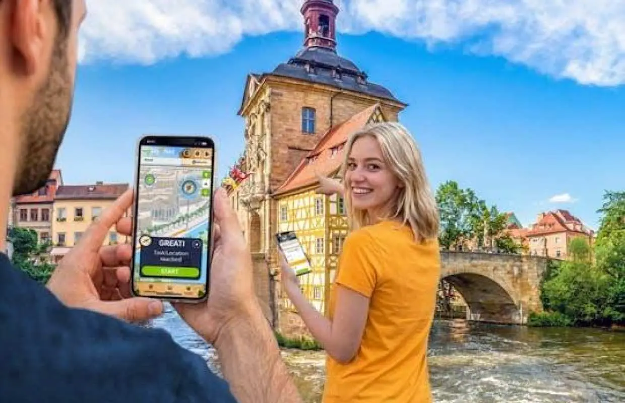Self-guided digital scavenger hunt in Bamberg