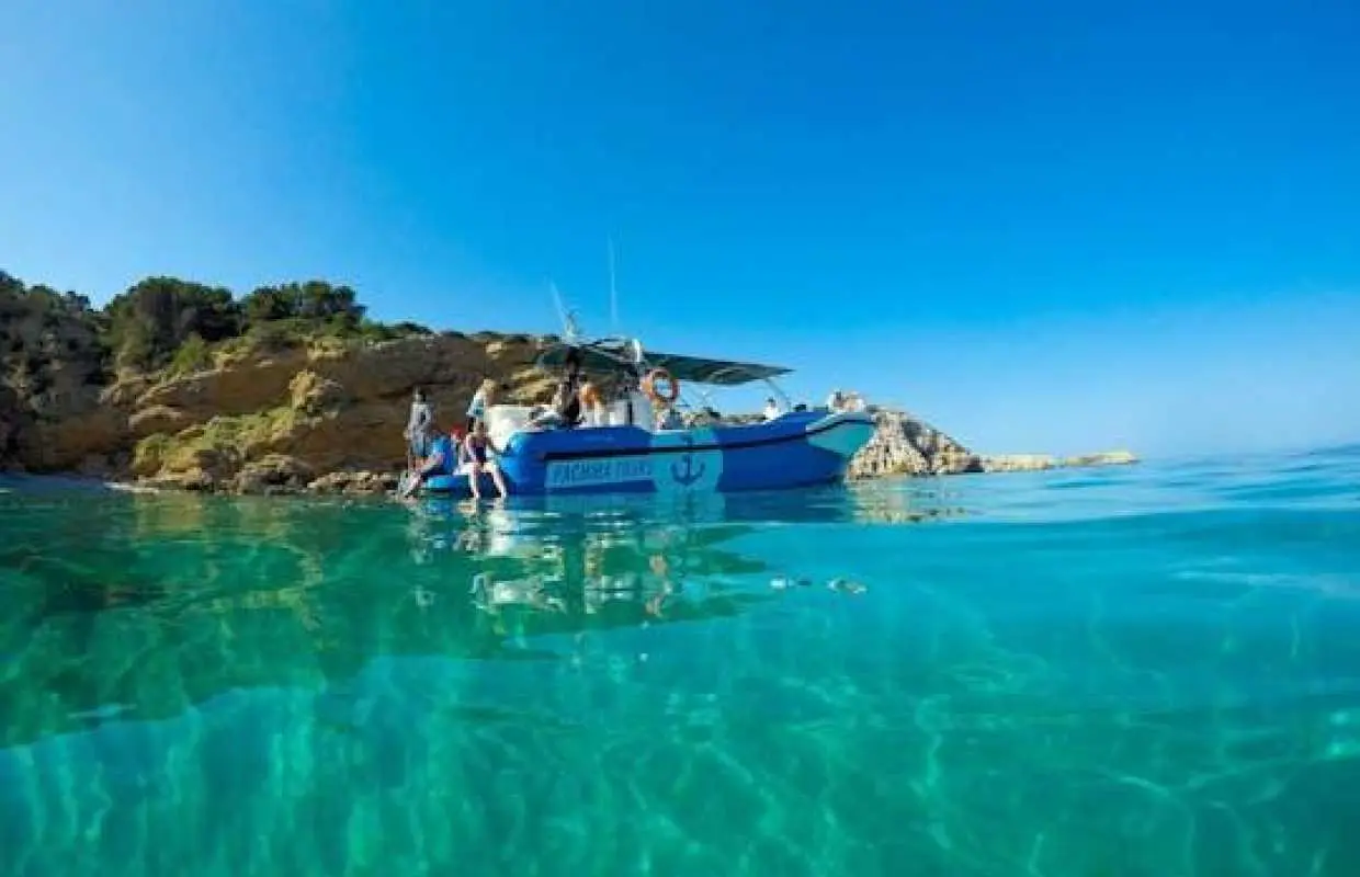 Boat tours with Pachira from Fornells
