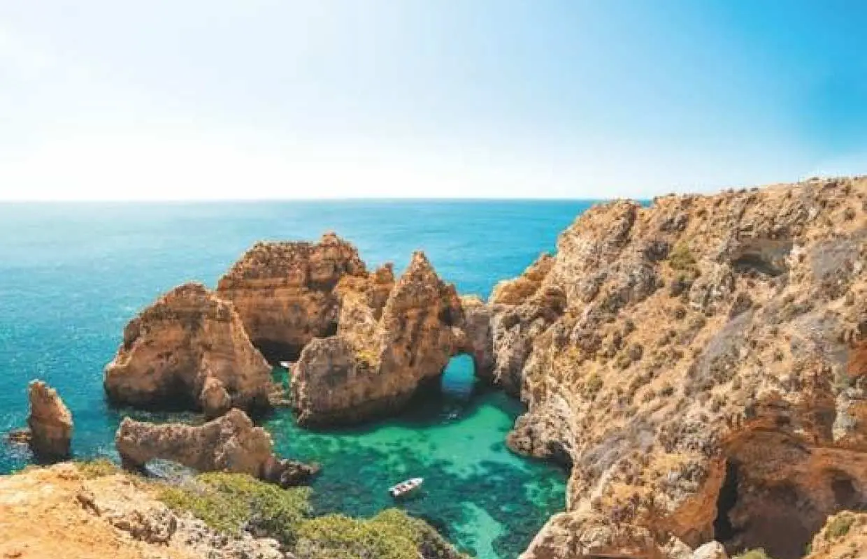 Algarve catamaran cruise ticket to Ponta da Piedade from Lagos