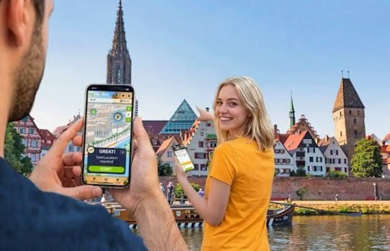 Self-guided digital scavenger hunt in Ulm