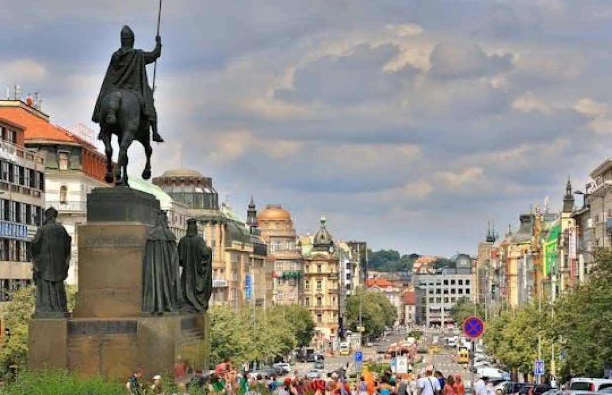 Guided walking tour of Prague's historic centre