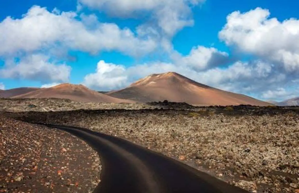 Lanzarote three-wheel Ryker bike south tour