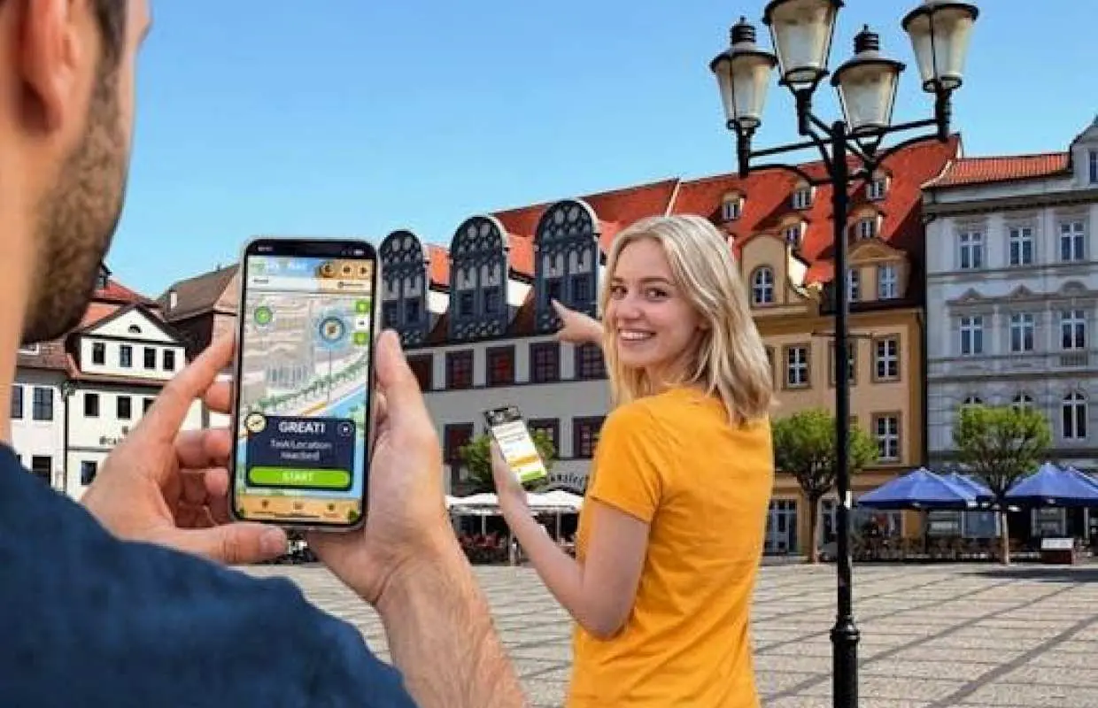 Self-guided digital scavenger hunt in Naumburg