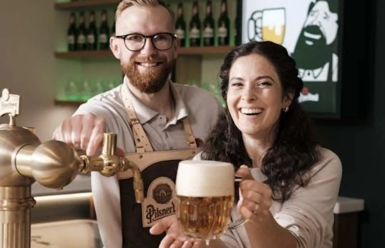 Interactive Beer Pour Session at Tapster Academy in Prague