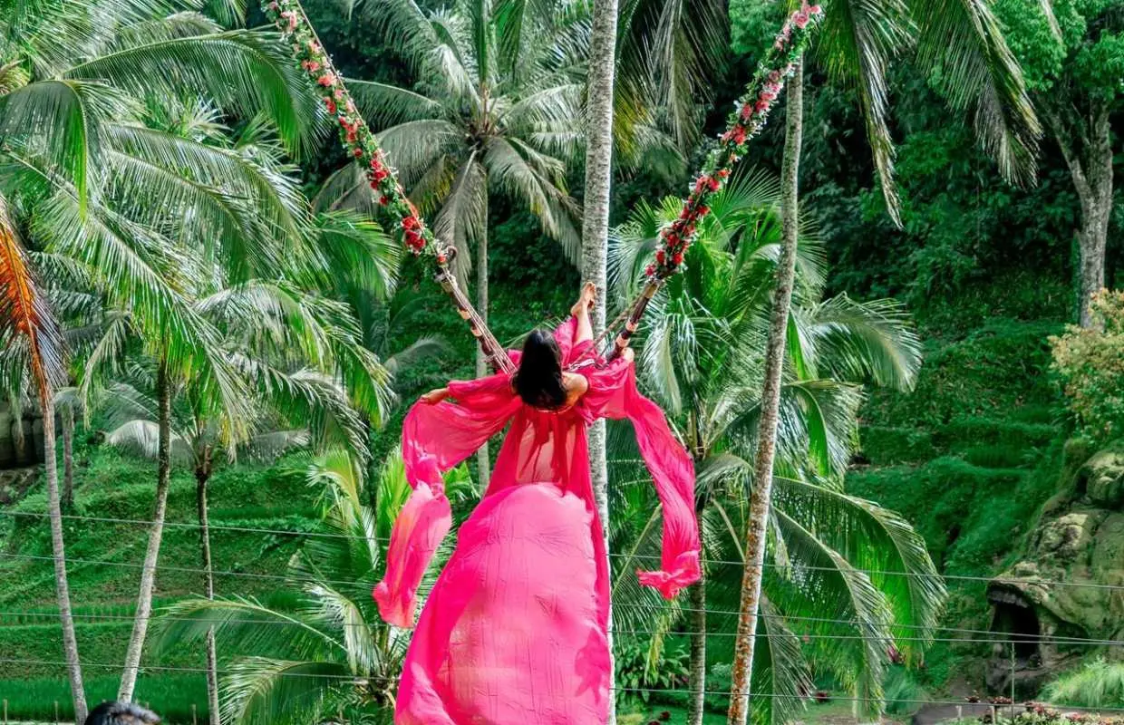 Alas Harum Bali: Swing, Skybike, and Zipline