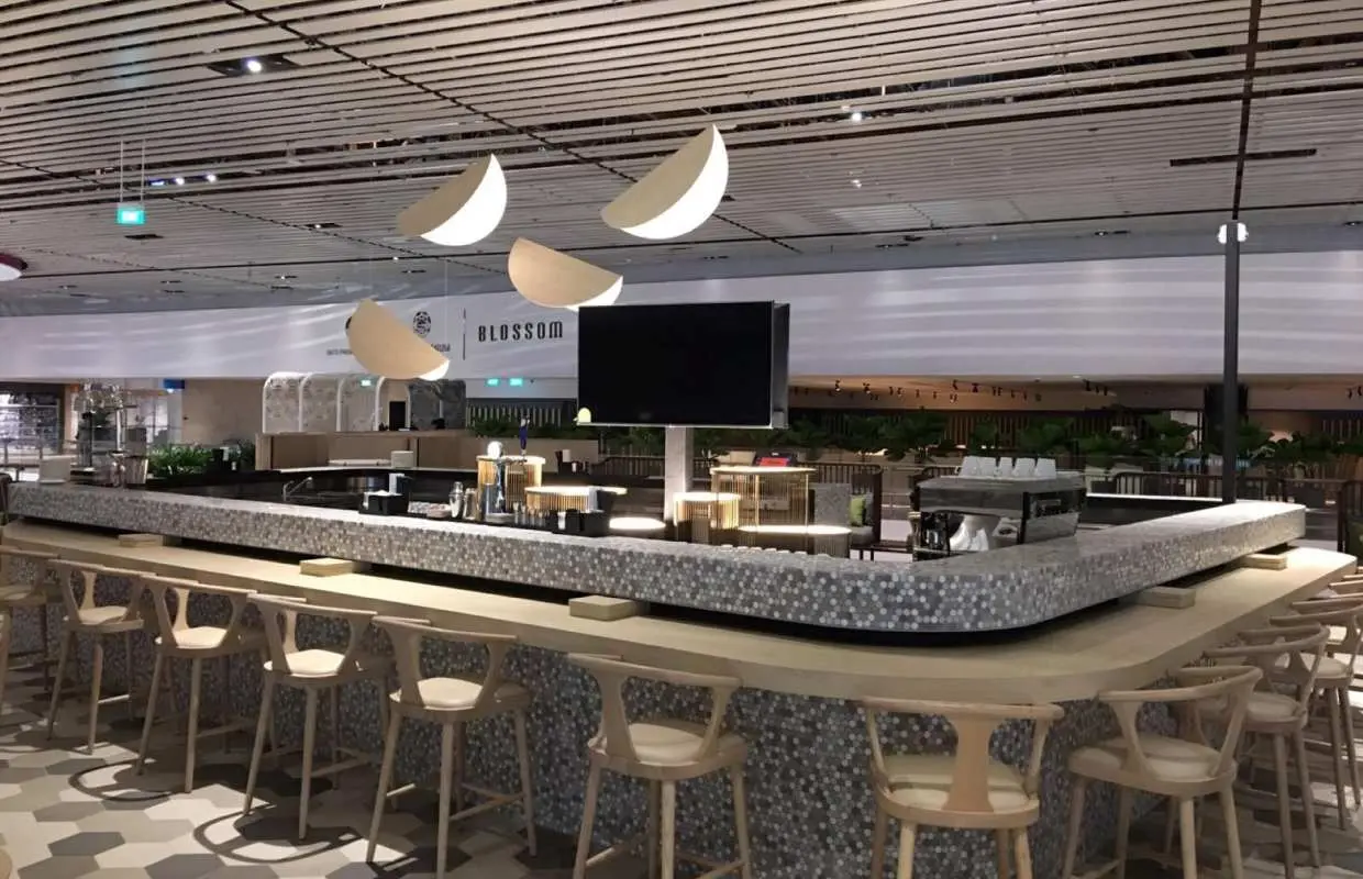 新加坡樟宜機場4號航廈 Blossom SATS & Plaza Premium Lounge 貴賓休息室