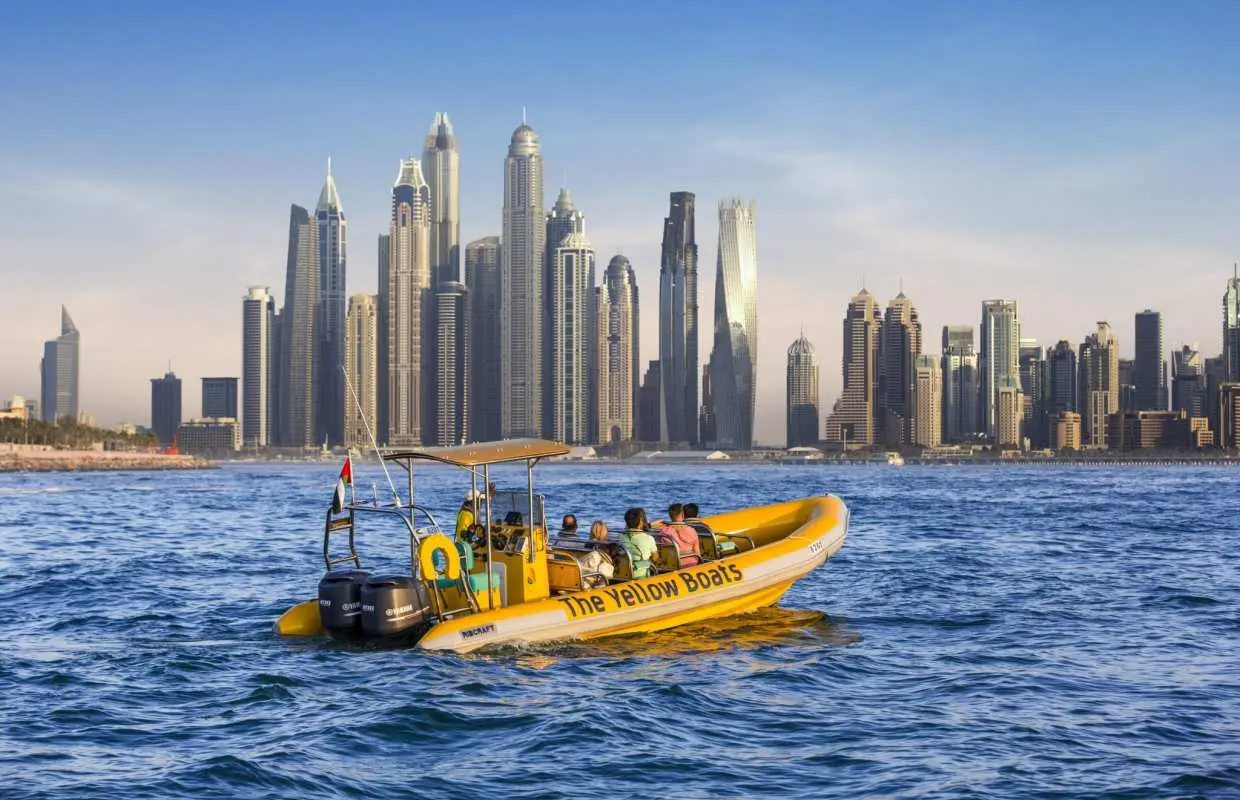The Yellow Boats Dubai Speedboat Tour
