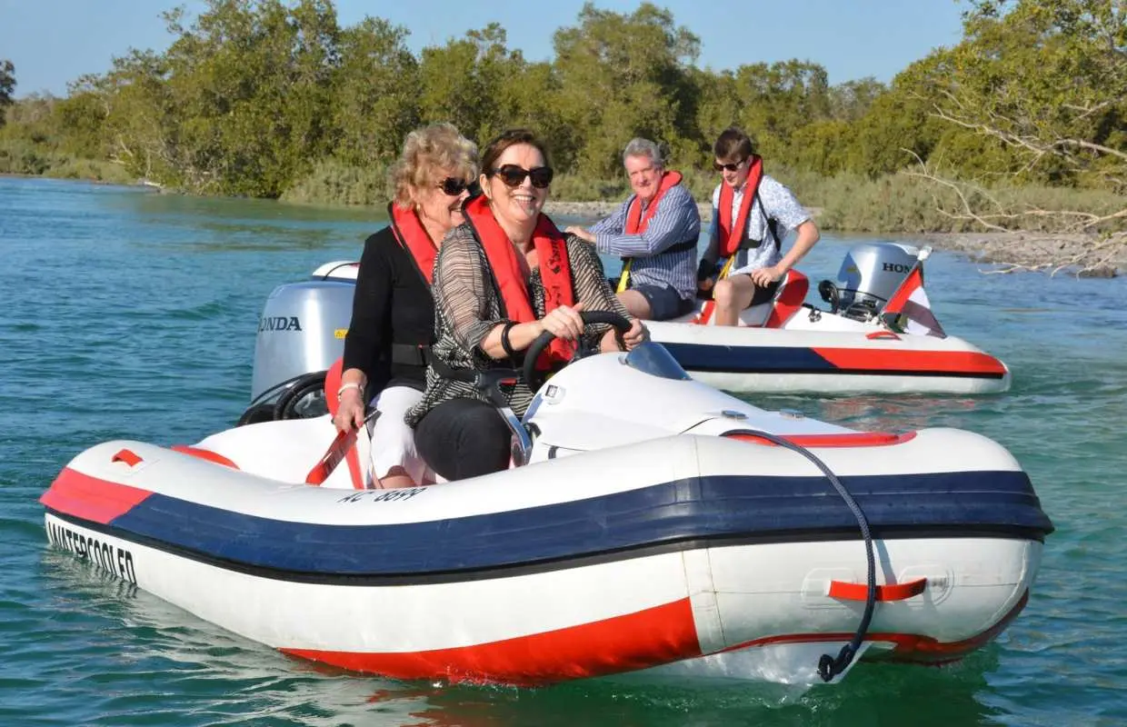 Yas Island Self-Drive Rhino Rider Speedboat Tour