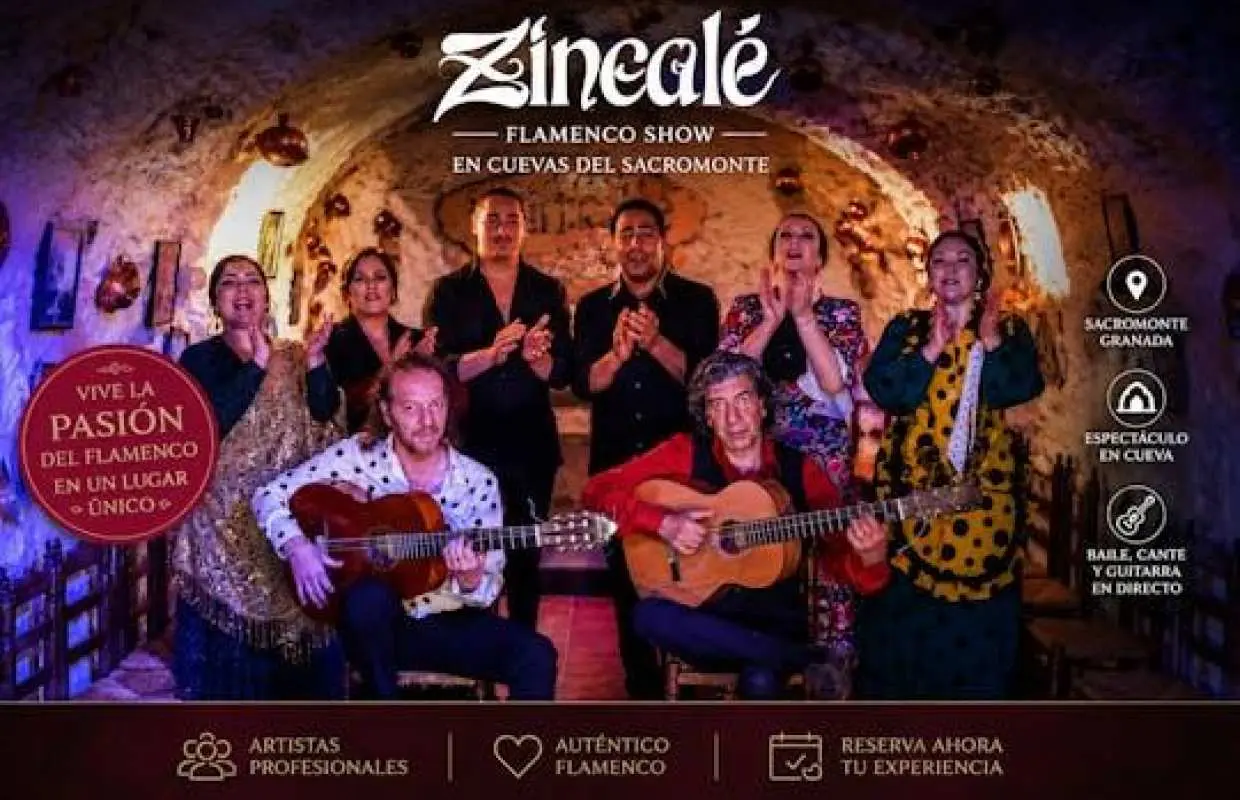 Zincalé Flamenco Show in a Sacromonte Neighbourhood Cave