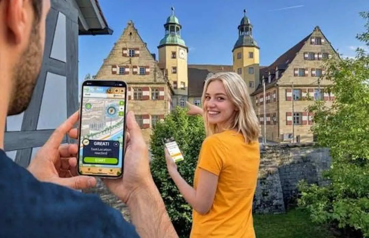 Self-guided digital scavenger hunt in Hersbruck