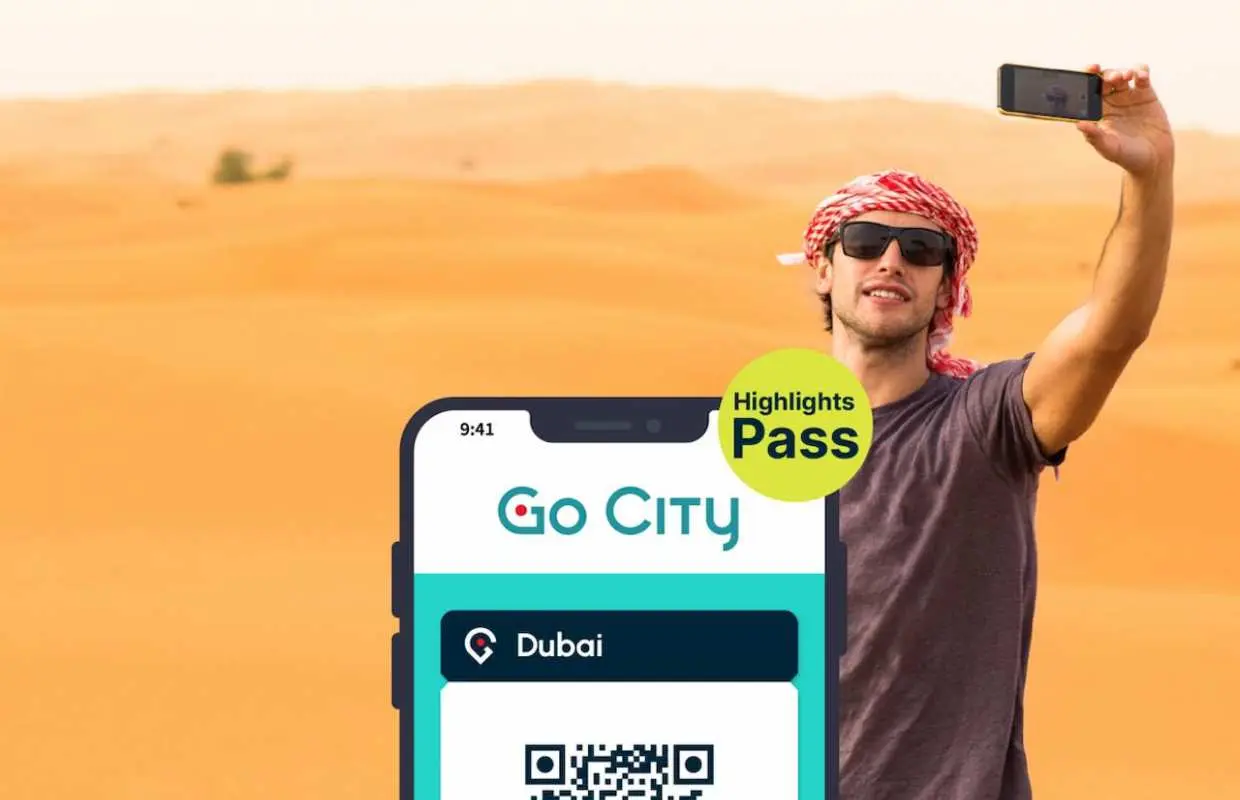 Thẻ Go City Dubai Highlights Pass: Tiết kiệm đến 50% khi tham quan các điểm du lịch.