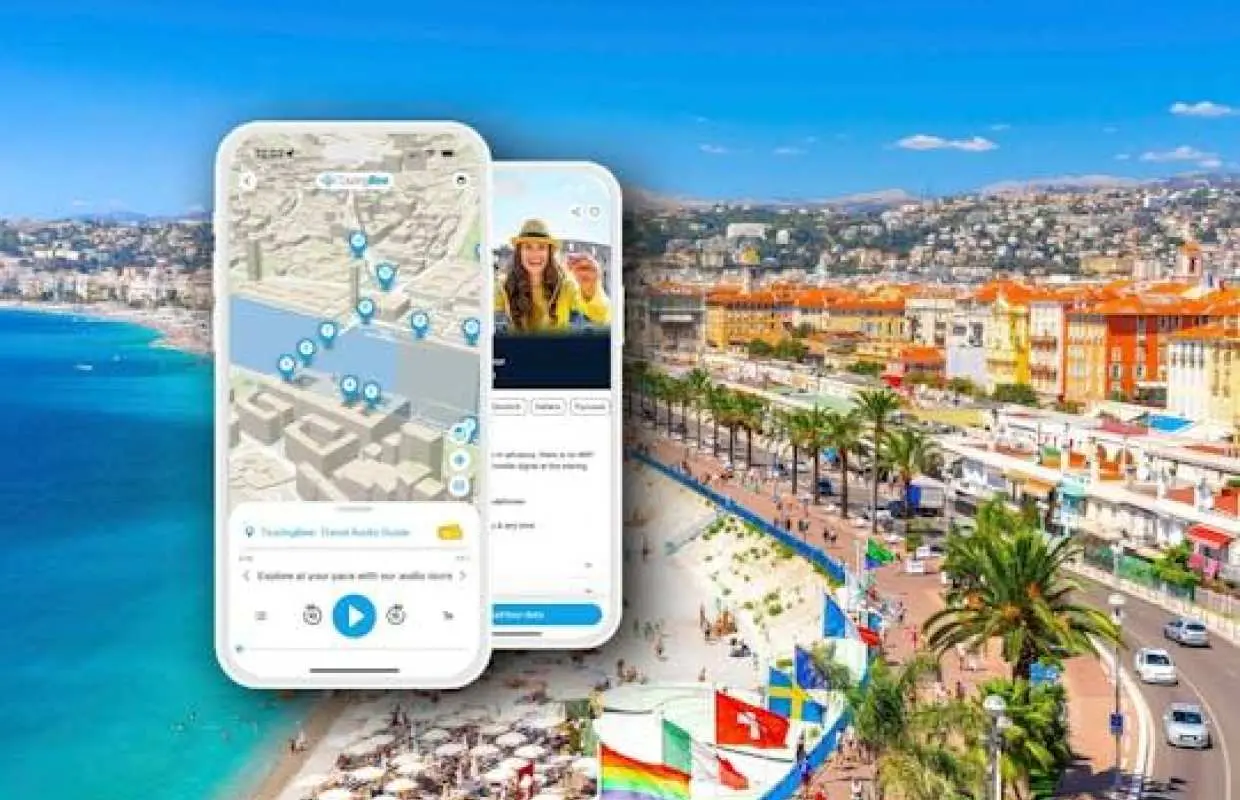 Nice self-guided walking tour with audio app