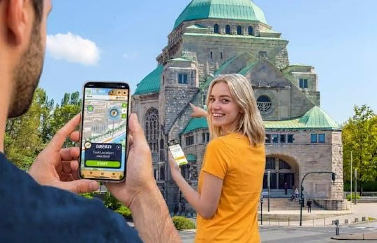 Self-guided digital scavenger hunt in Essen