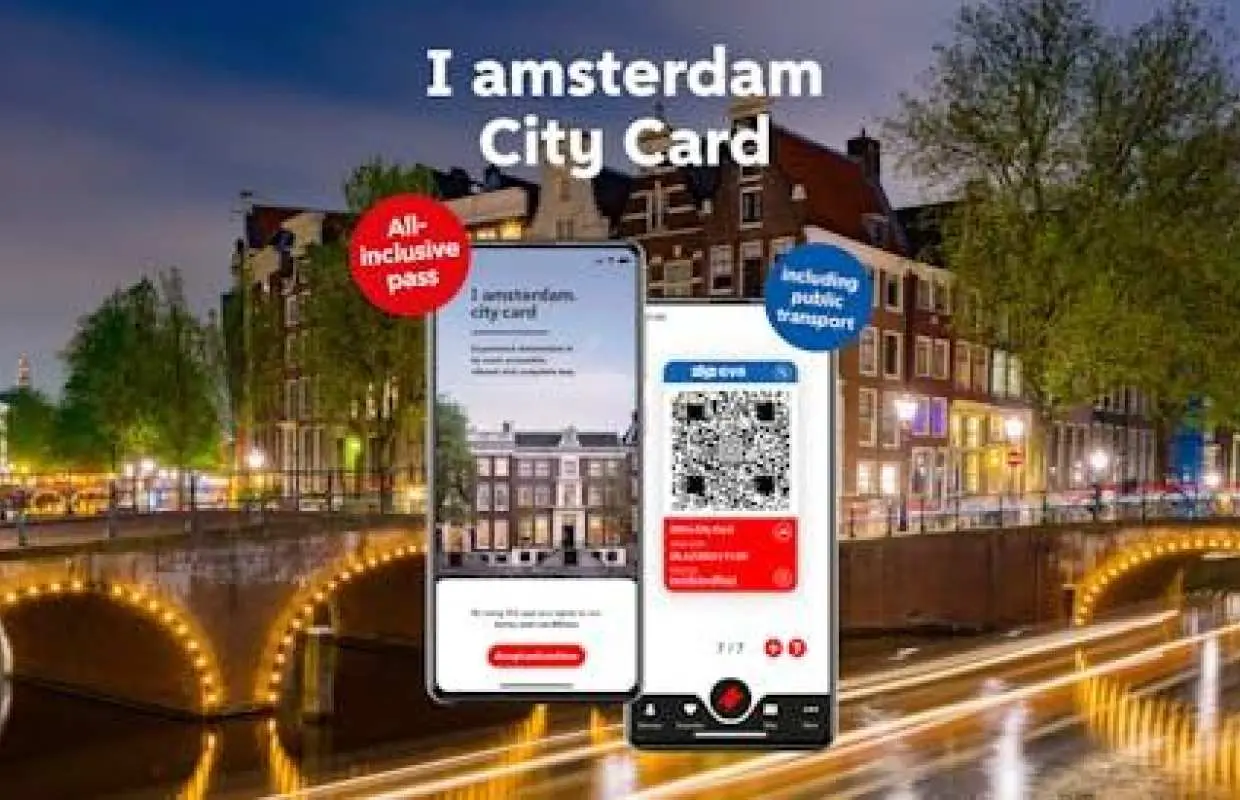 Amsterdam city card with 50 venues, Rijksmuseum and public transport